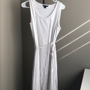 White Maxi Dress, Tommy Hilfiger, Size M